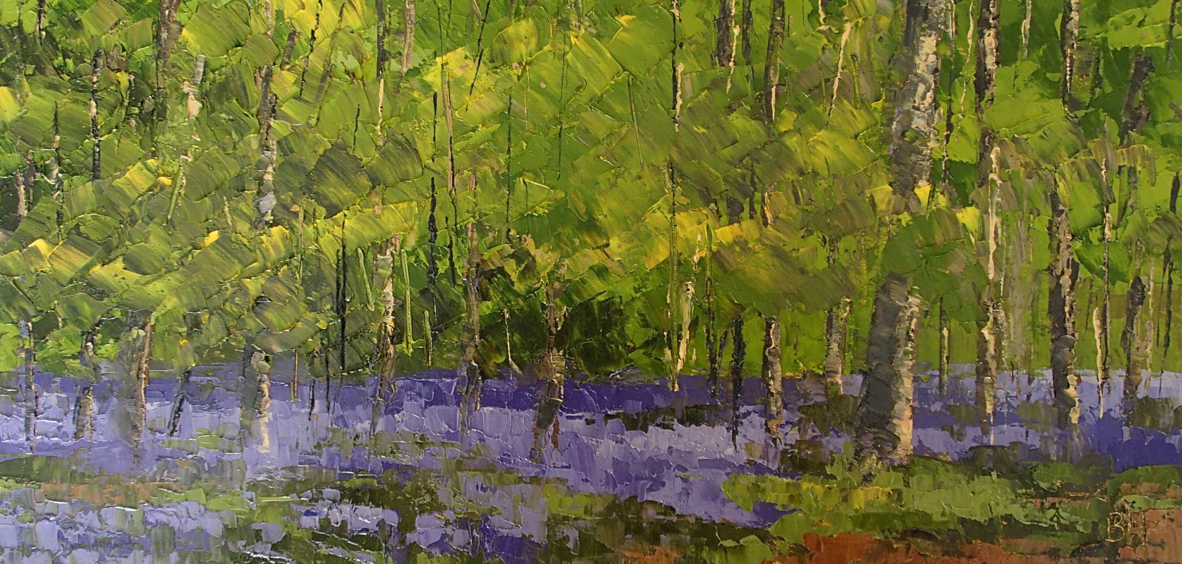 Bluebells, Warm light