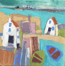 White Cottages at Slimbridge