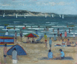 Summer at Weymouth beach 622