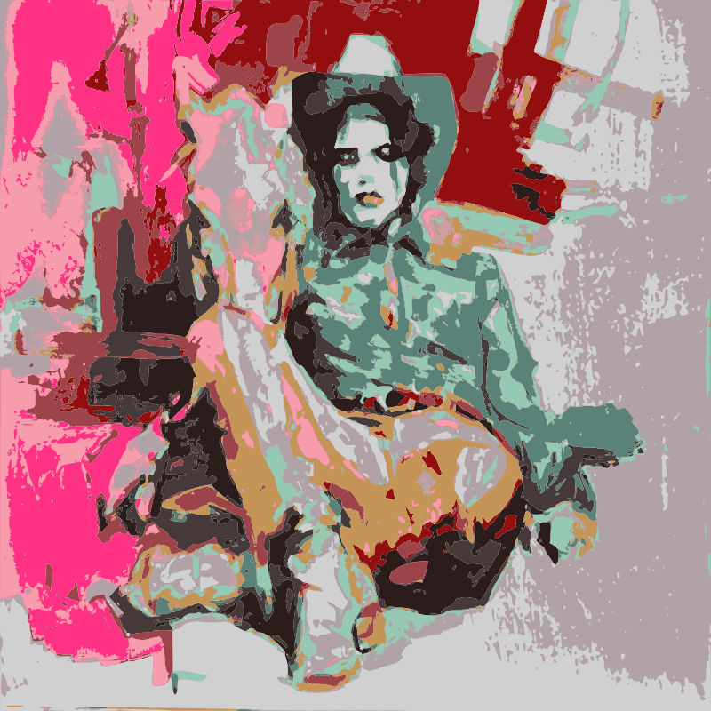 Thumbnail: Alan — Cowgirls & Laundrettes Canvas Print