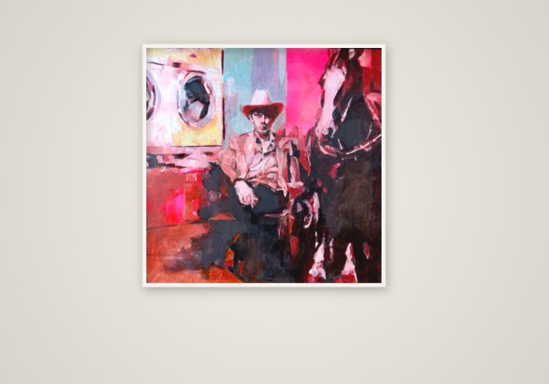 Clifford — Cowgirls & Laundrettes Canvas Print
