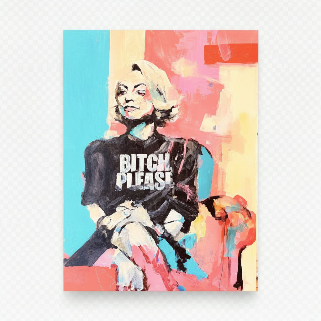 Bitch, Please + CANVAS PRINT EDITION