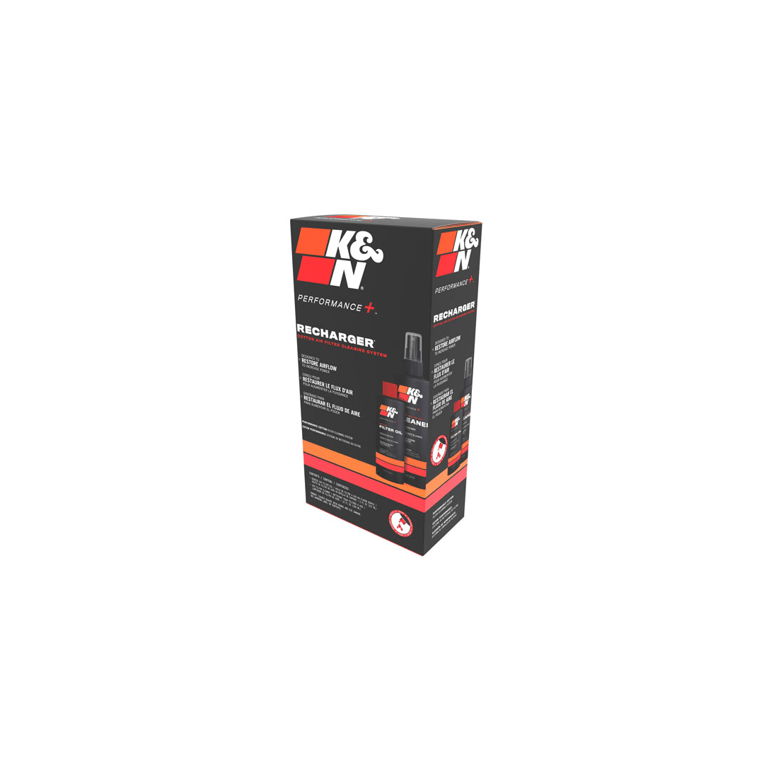  K&N Air Filter Cleaning Kit: Squeeze Bottle Filter Cleaner and  Black Oil Kit; Restores Engine Air Filter Performance; Service Kit-99-5050BK  : Automotive