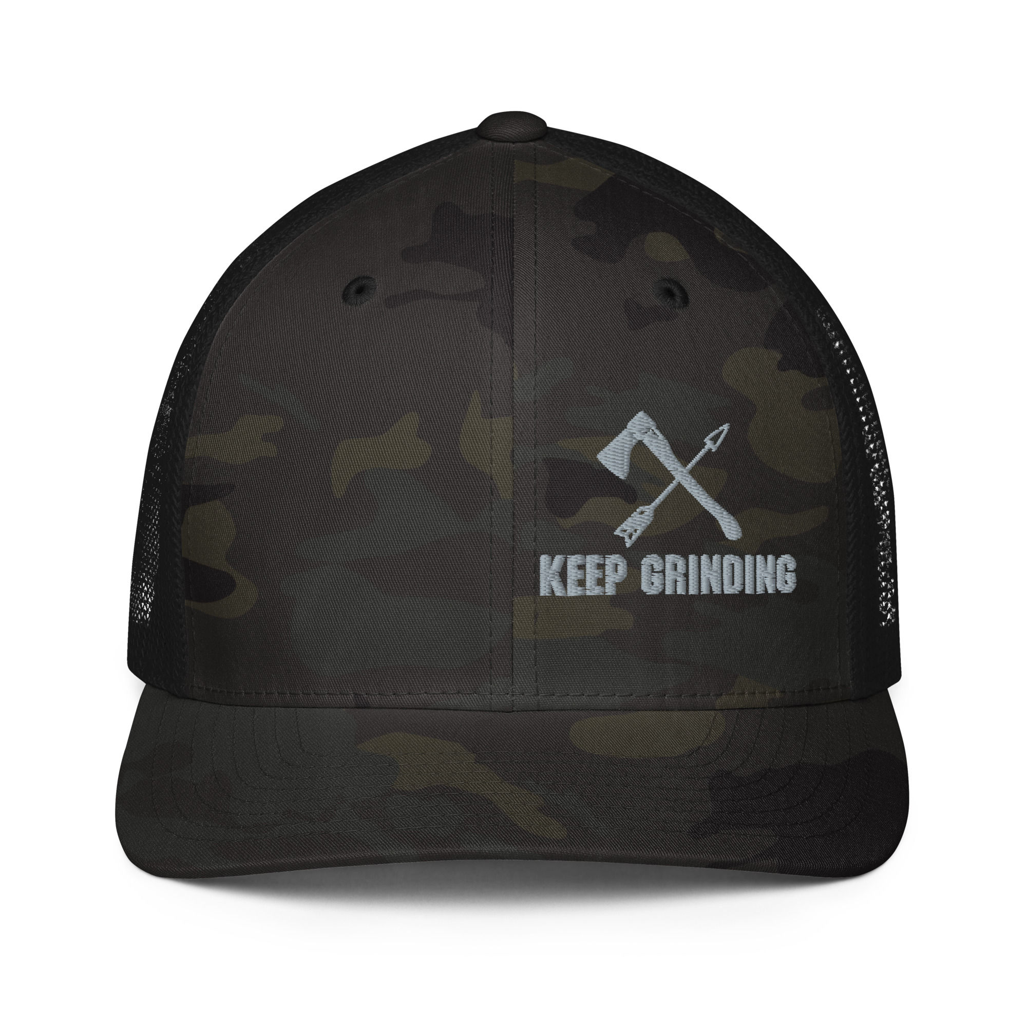 Keep Grinding Flexfit trucker cap