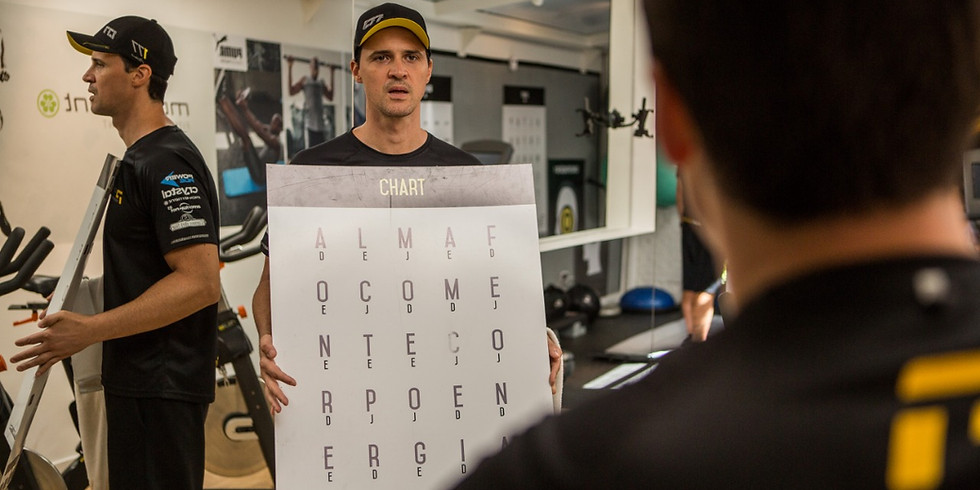 Sessão de treinamento psicofísico
