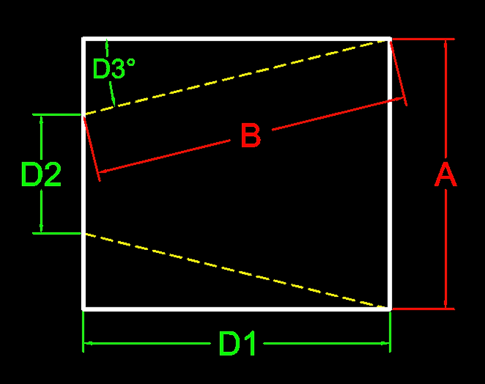 내경 각도&길이 B