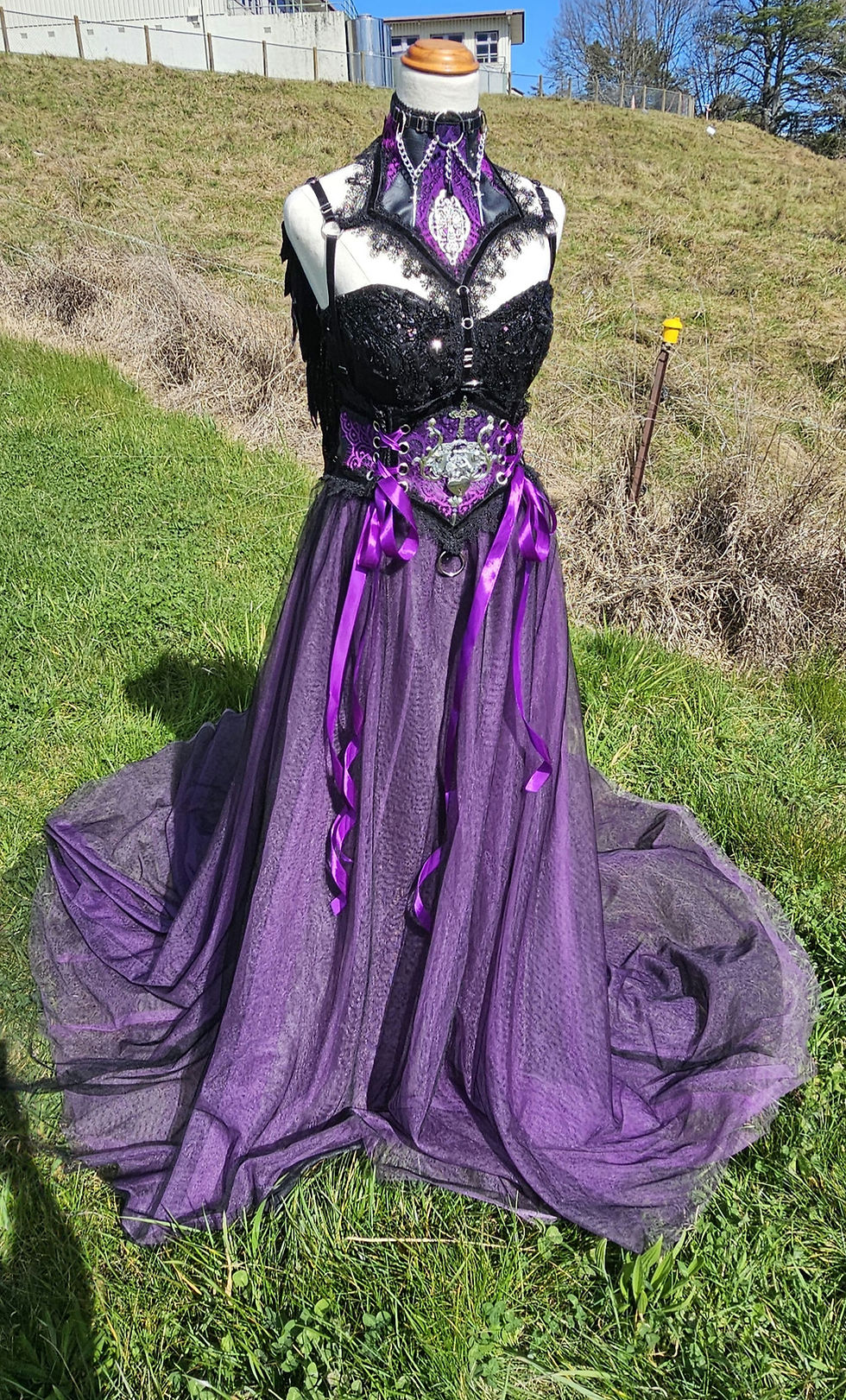 Thumbnail: Purple corsetbelt 