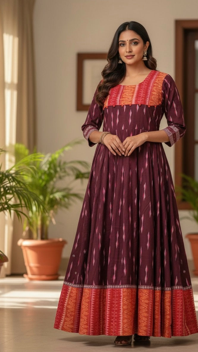 Thumbnail: Desert Sunset Anarkali