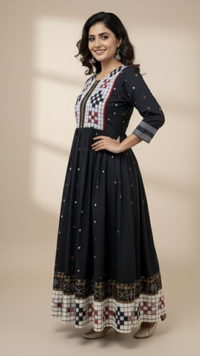 Sambalpuri Sapta Anarkali | Meher EnVogue