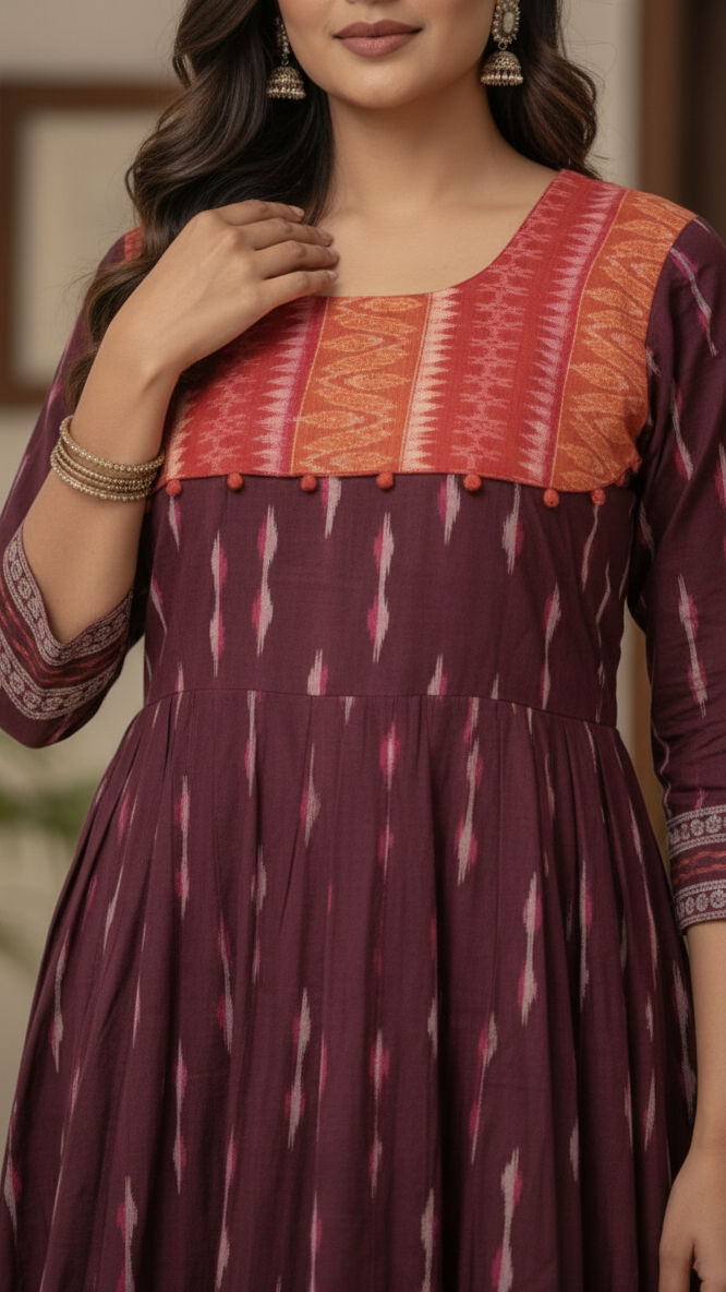 Thumbnail: Desert Sunset Anarkali
