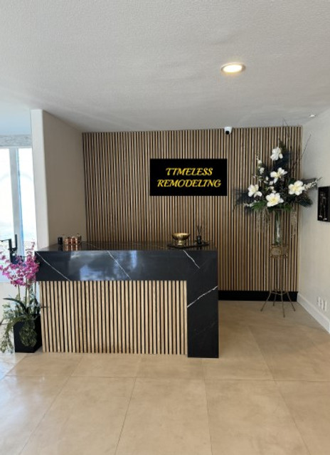 Minibar with Slatwall