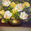 Thumbnail: Beautiful floral scene oil on canvas