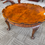 Thumbnail: Beautiful walnut shaped coffee table