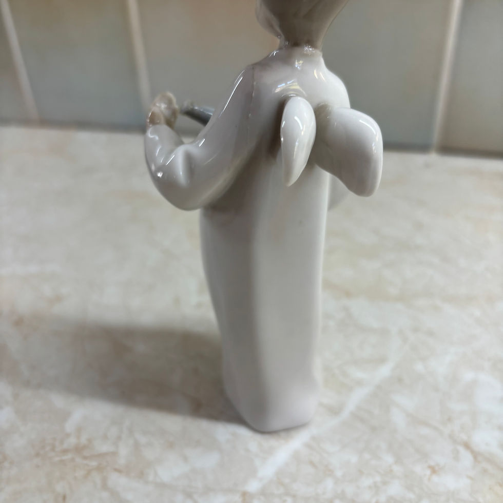 Thumbnail: Nao by Lladro "Playing the mandolin" porcelain figurine