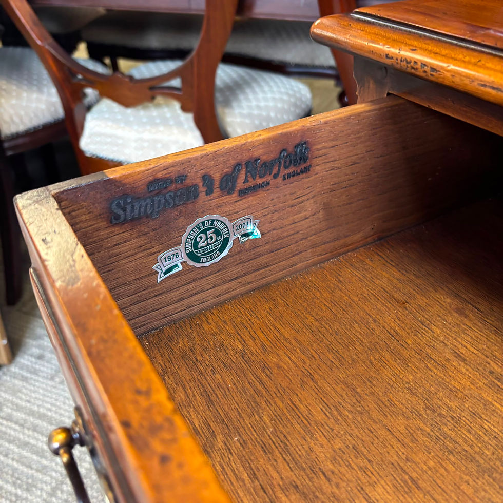 Thumbnail: Simpsons of Norfolk late 20th century sideboard cabinet