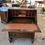 Thumbnail: Fabulous solid oak writing bureau with leather writing slope