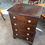 Thumbnail: 20th century mahogany chest of 4 drawers with serpentine front on bracket feet.