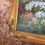 Thumbnail: "Ducks on a walk, floral scene" Signed. Oil on canvas