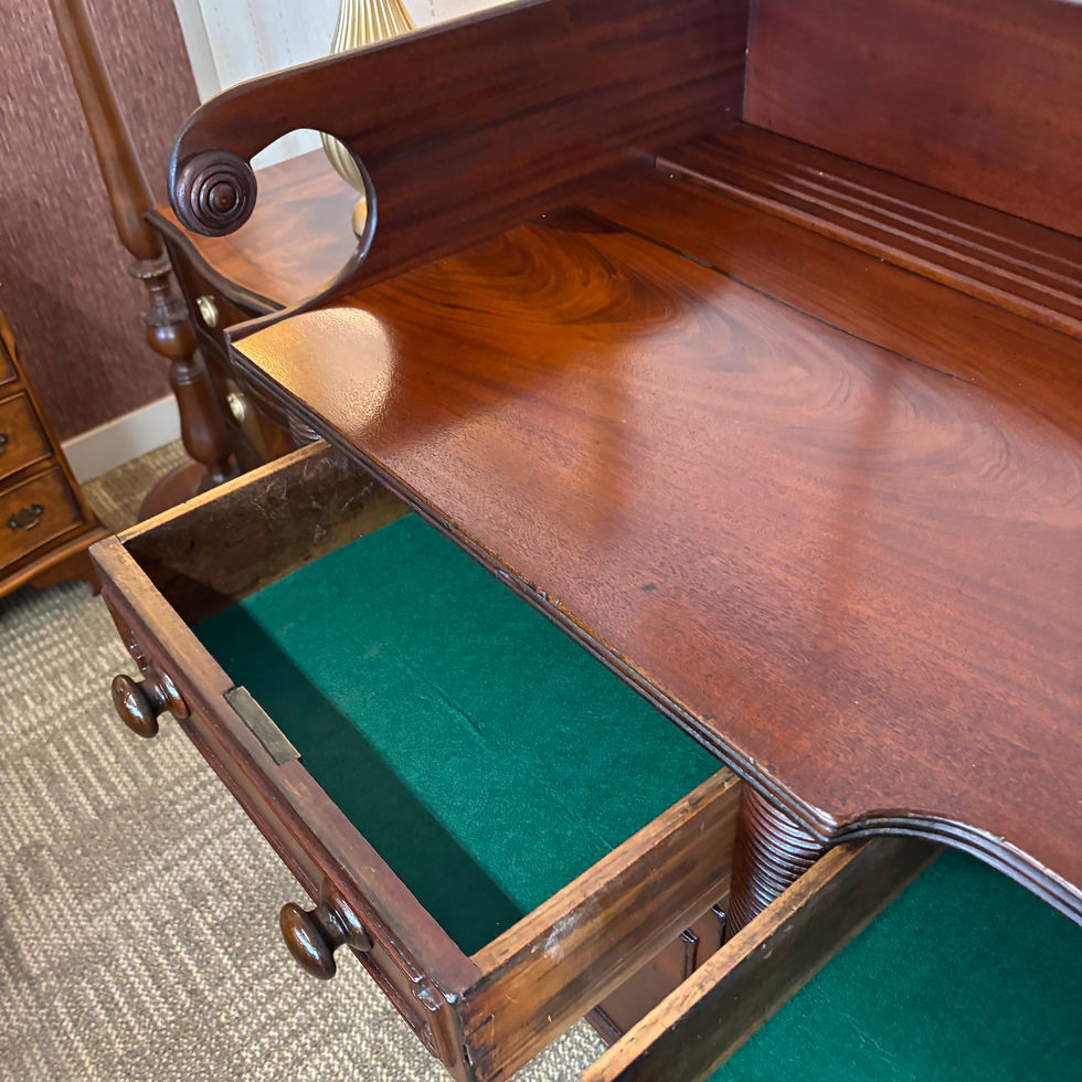 Thumbnail: 18th century antique hunters mahogany sideboard