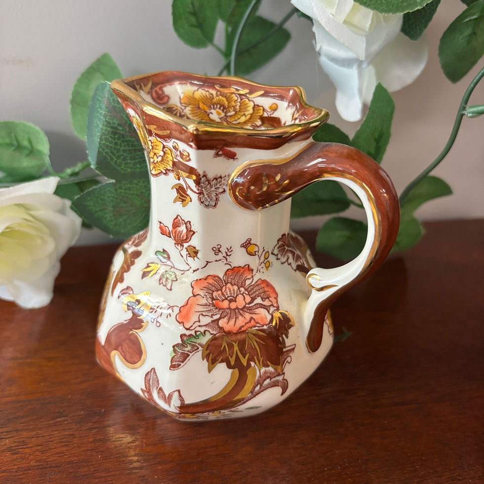 Thumbnail: Beautiful Mason ironstone jug
