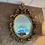 Thumbnail: Fabulous gilt ornate oval shaped wall mirror