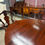 Thumbnail: Beautiful mahogany regency d-end dining table & 10 chairs