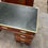 Thumbnail: 20th century mahogany twin pedestal campaign writing desk