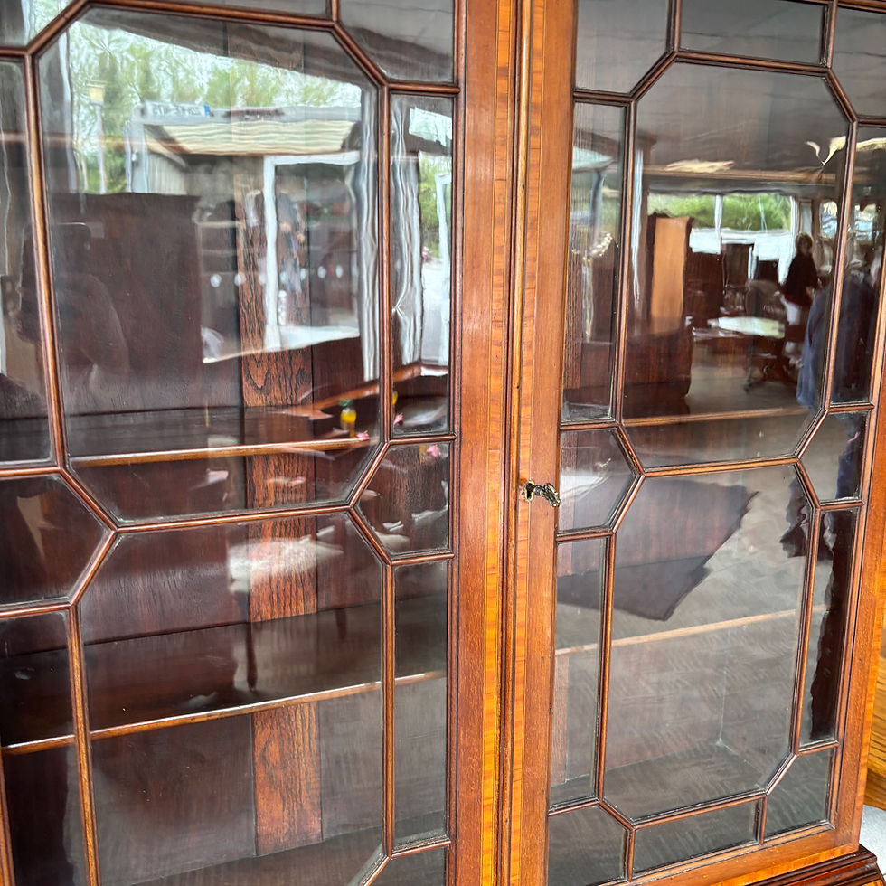 Thumbnail: Fabulous Edwardian mahogany writing bureau