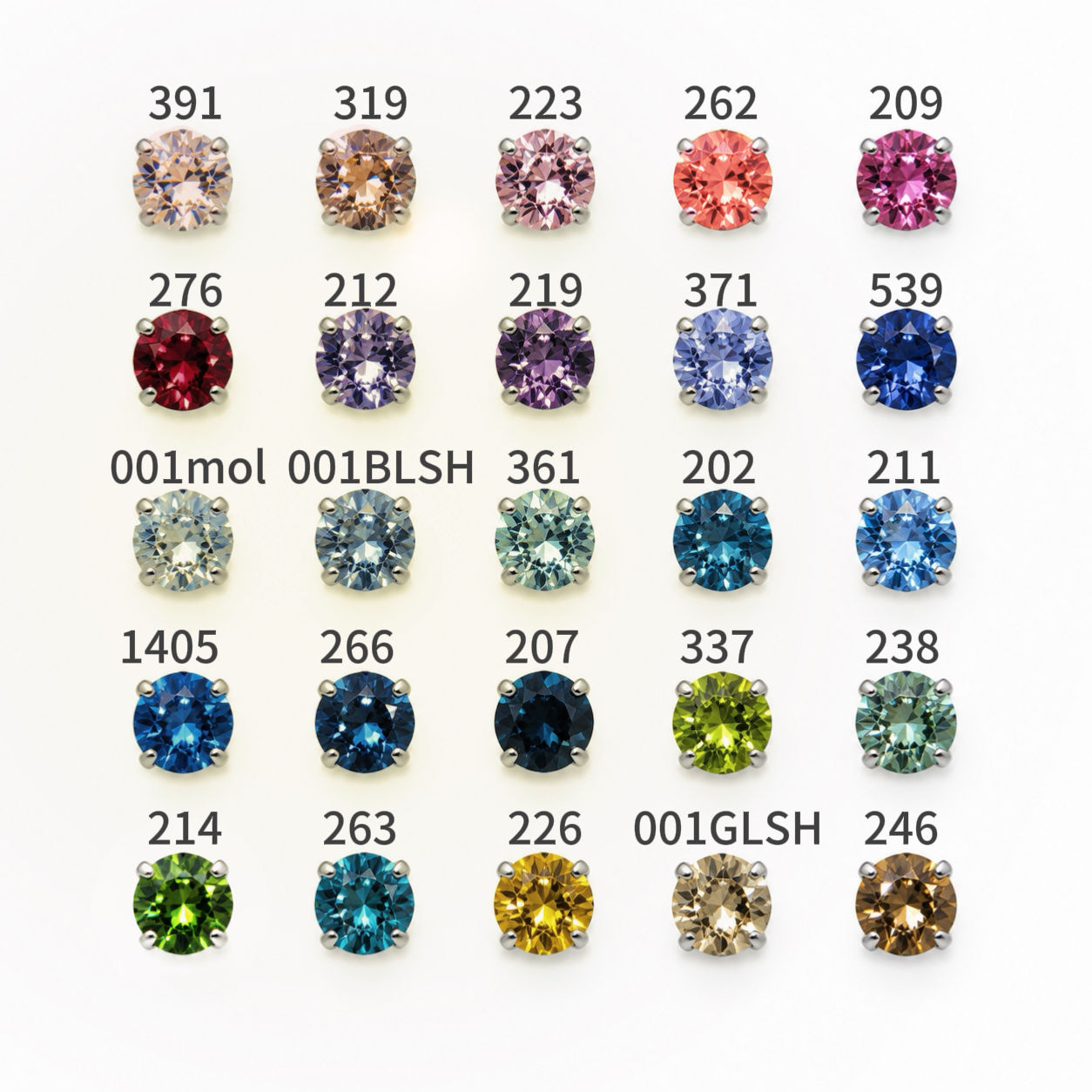 8mm Swarovski Crystal Stud