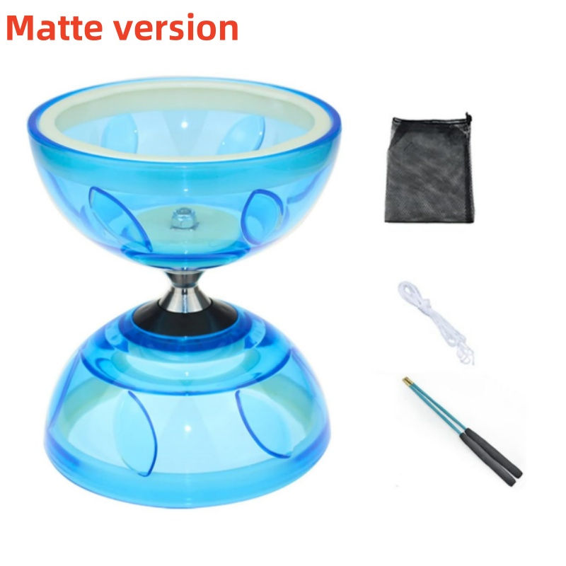 Thumbnail: LupaFlow AuraSpin LED Diabolo – High-Performance Triple-Bearing Chinese Yoyo Set