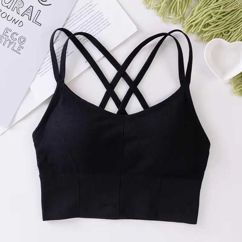 Thumbnail: AuraCross Seamless – Multi-Strap Push-Up Sports Bra breathable