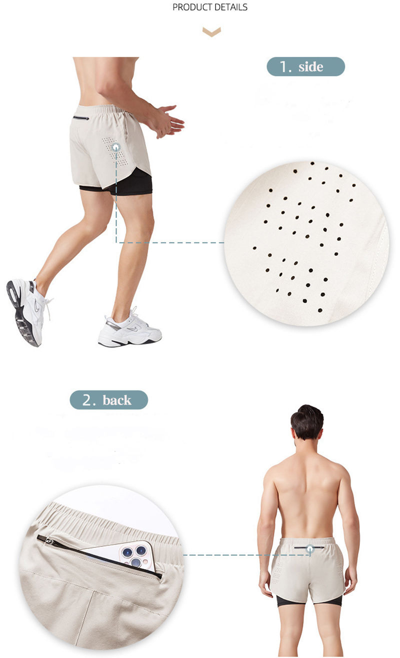 Thumbnail: LupaFlow AuraStride 2-in-1 – High-Performance Men’s Running Shorts