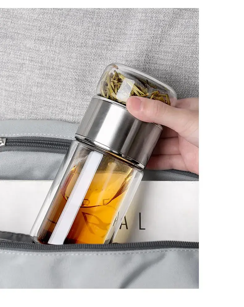 Thumbnail: FlowZen Infuser – Double-Walled Tea Separation Glass