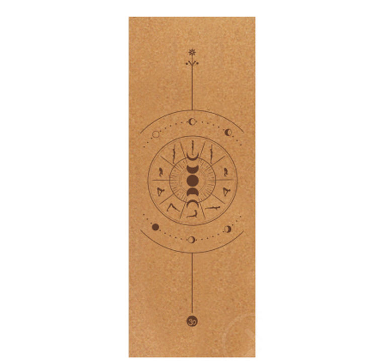 Thumbnail: Eco Cork Yoga Mat – Non-Slip Natural Rubber & Cork Fitness Mat