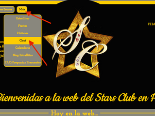 Nueva sala de chat en la web del Stars Club