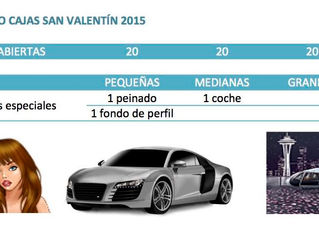 Cajas de San Valentín