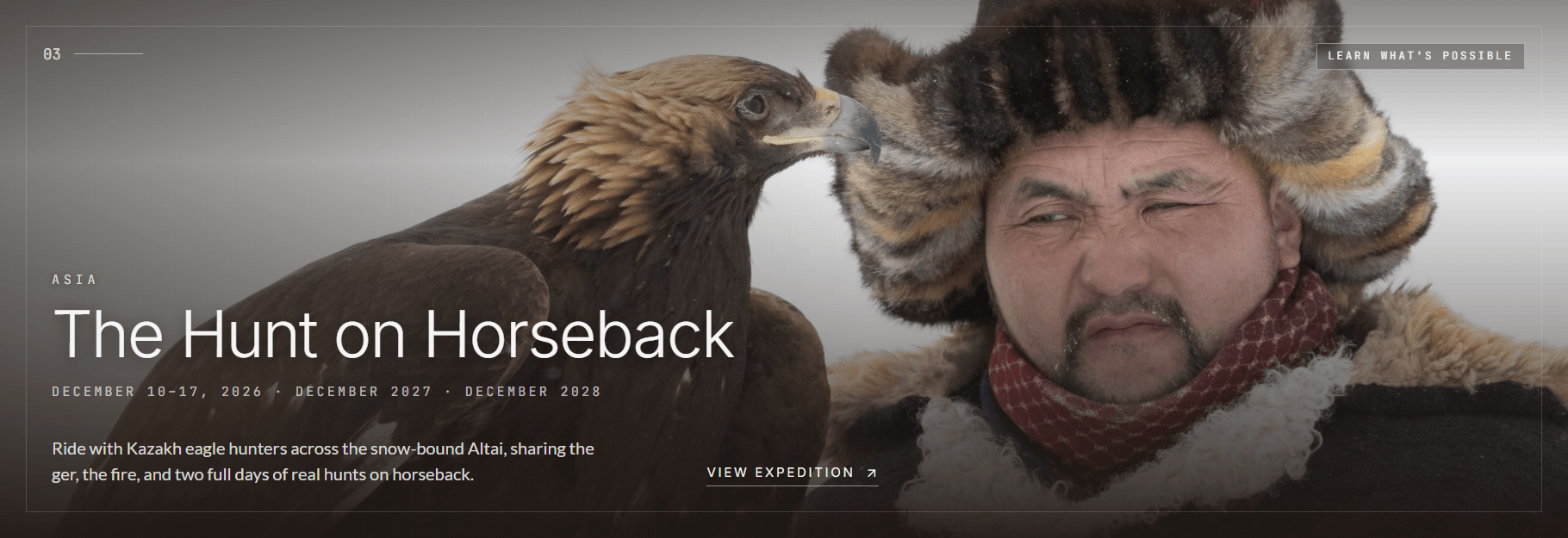 Mongolia Eagle Hunting