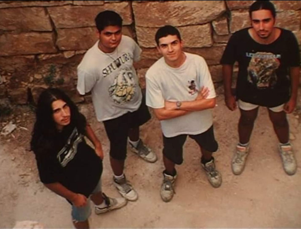 1994 The first band photo.