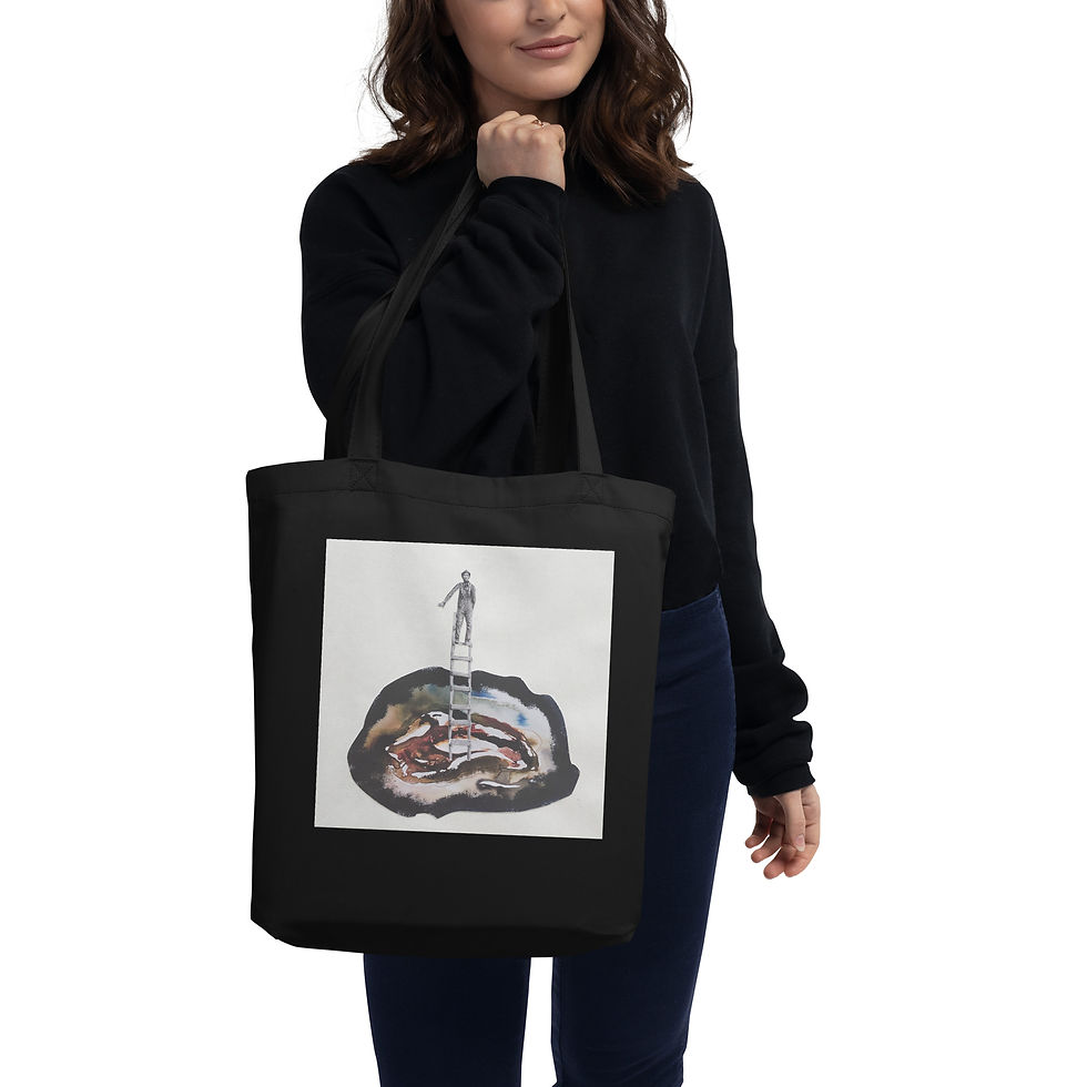 Thumbnail: SOCIAL CLIMBER Tote Bag