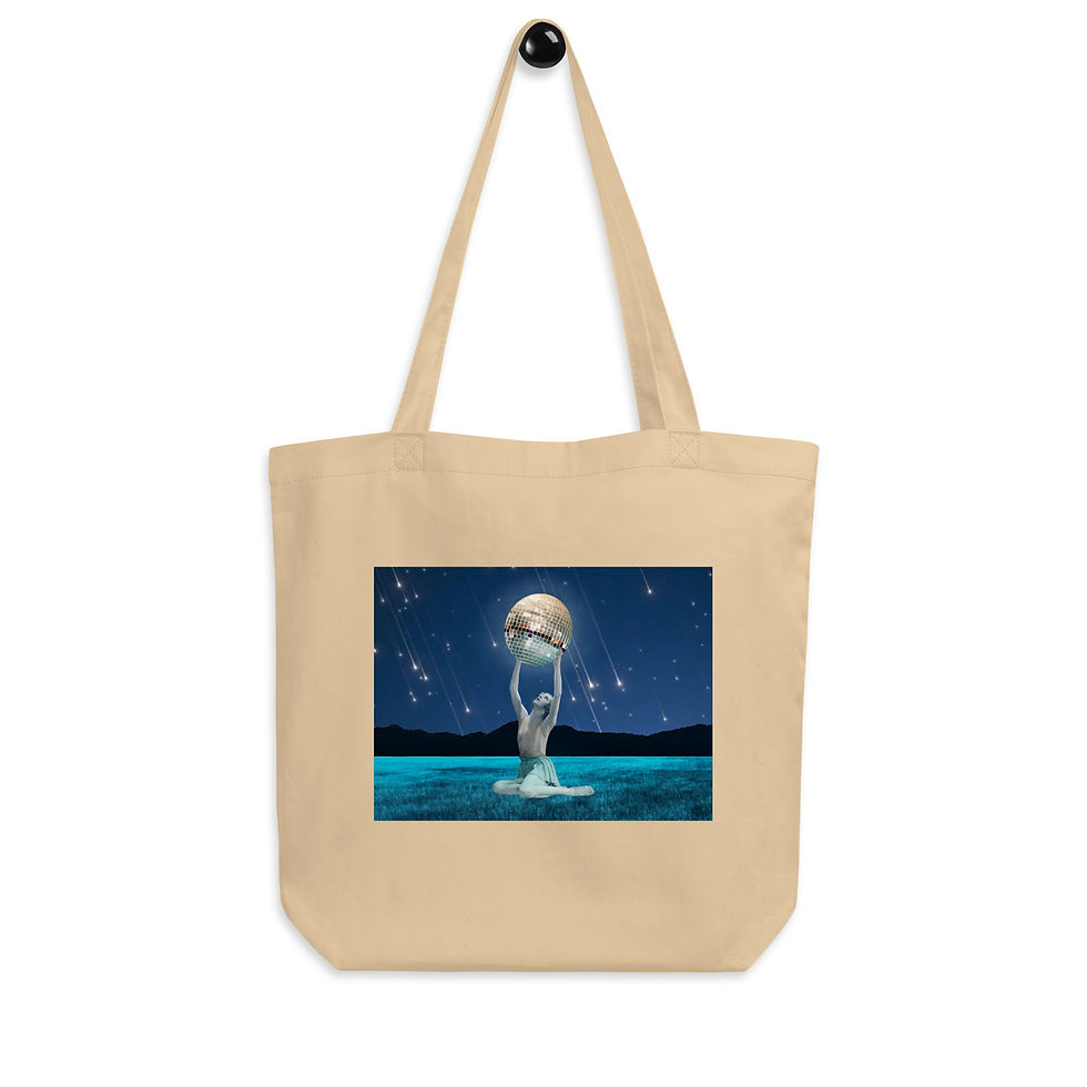 Thumbnail: FALLING TO EARTH Tote Bag