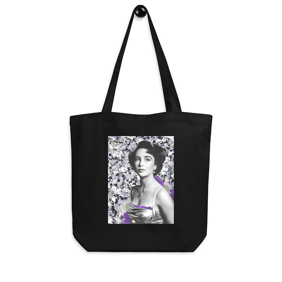 Thumbnail: VIOLET EYES Tote Bag