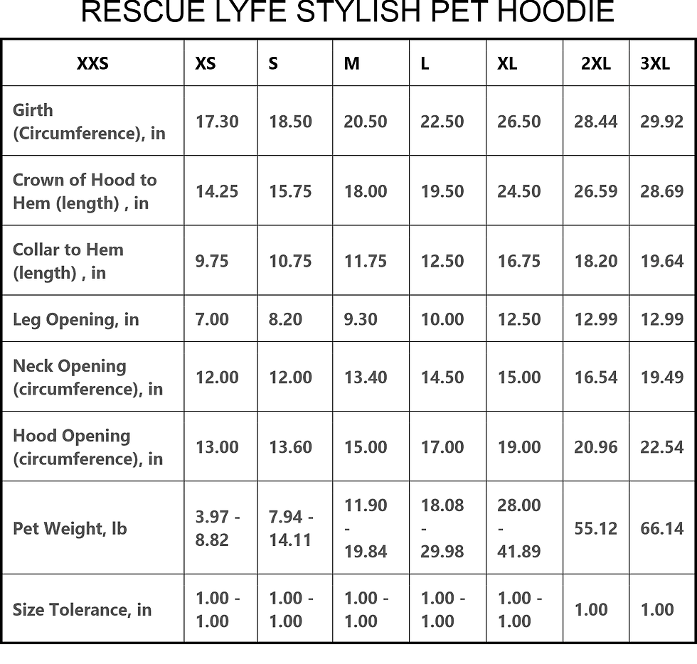 Thumbnail: Rescue Lyfe Stylish Pink Pet Hoodie 