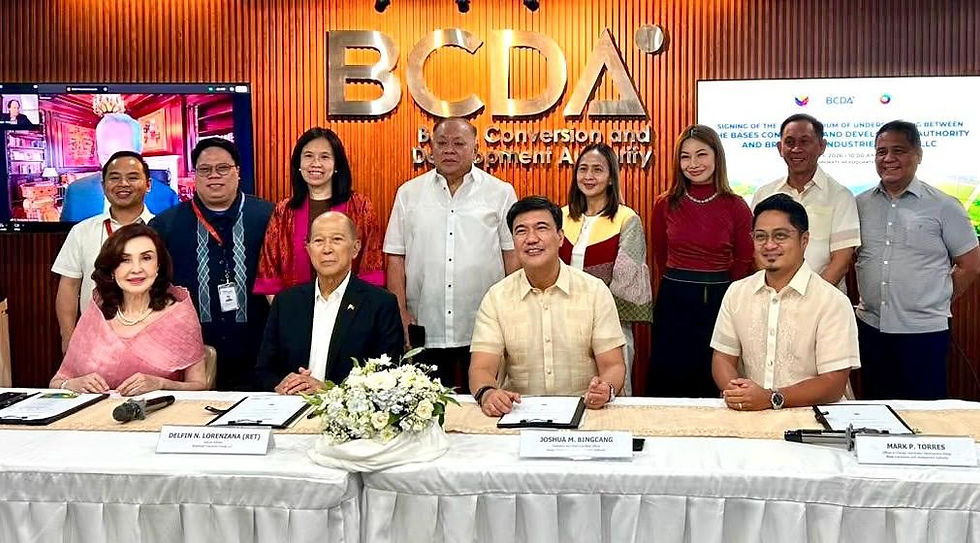 BCDA - Brightside MOU Signing Ceremony