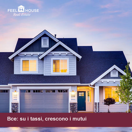 Salgono i tassi, mutui più cari