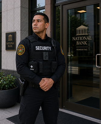 Armed Uniform Officer
