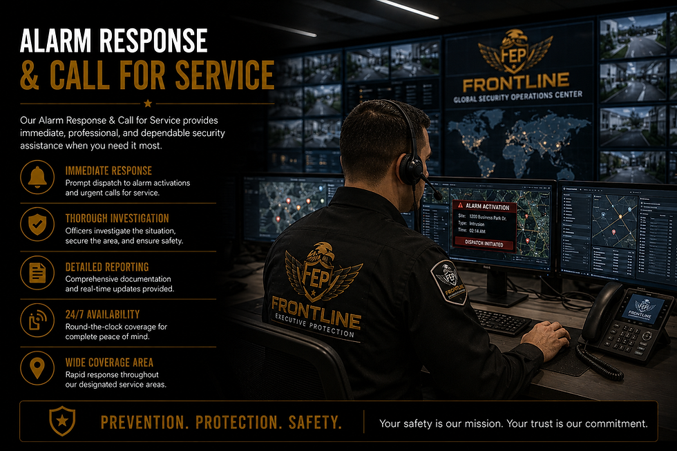 Frontline Executive Protection GSOC