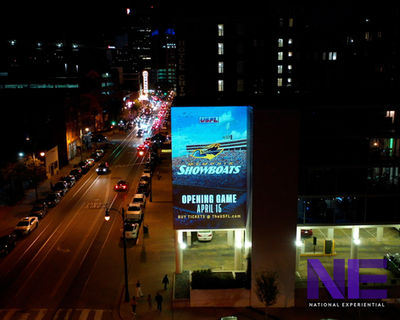 Fox Sports - Laser Projections