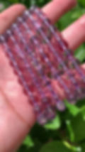Thumbnail: Amethyst Bracelet- 8MM *Light Purple 