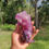 Thumbnail: Pink Fluorite Tiger Carving