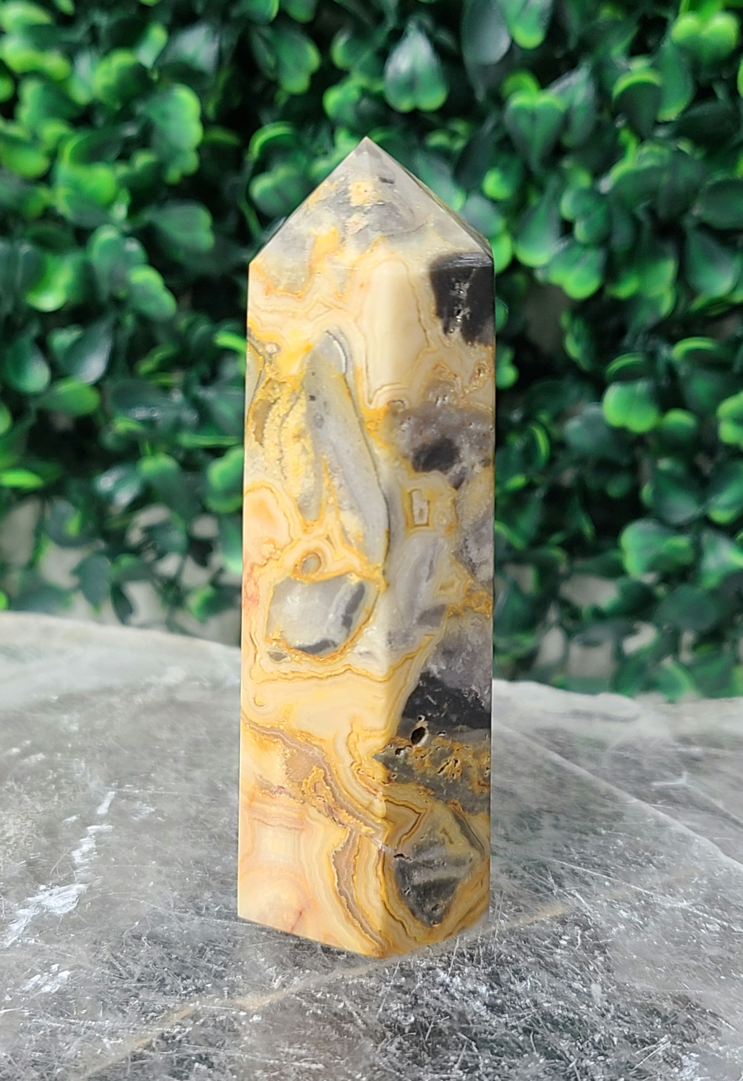 Crazy Lace Agate Tower 5